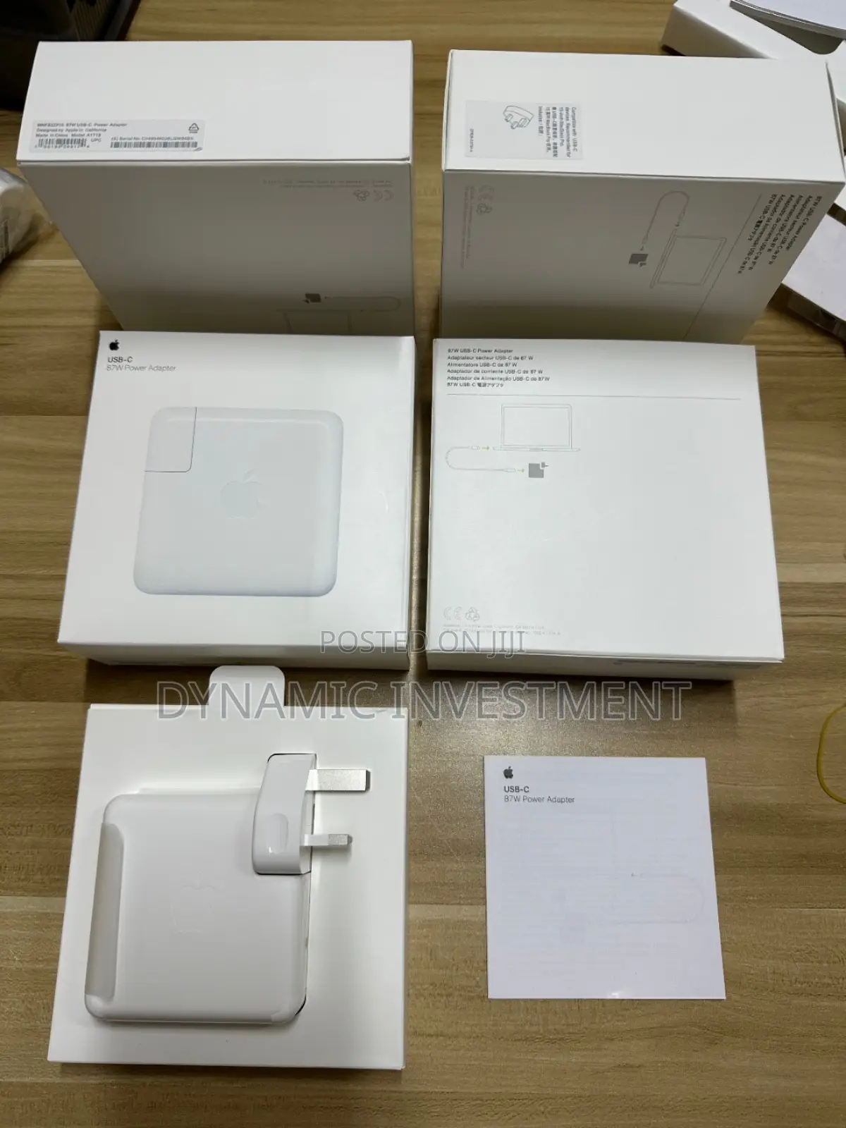 Genuine Apple Mackbook Pro 87w Usb-C Power Adapter Charger