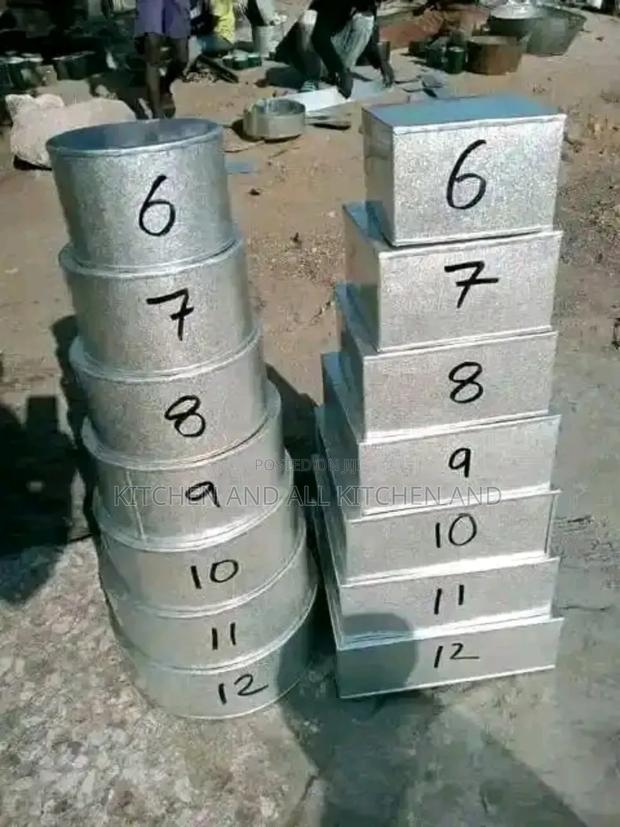 Cake Tins Alluminium