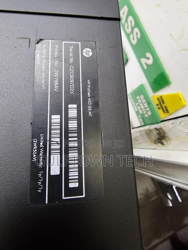 Desktop Computer HP ProDesk 400 G5 8GB Intel Core I5 HDD 500GB - thumbnail 3
