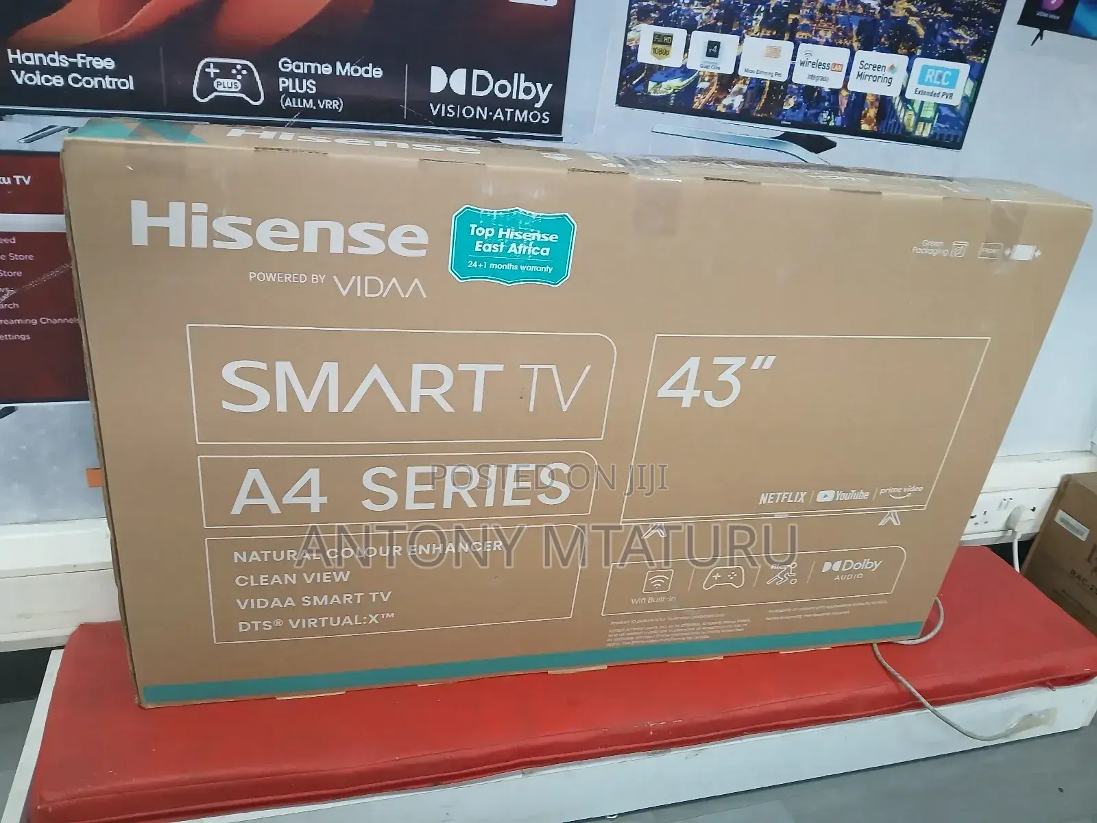 Hisense 43a4ken|A4k 43 Inch