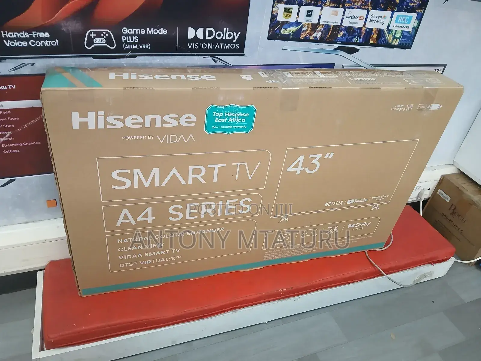 Hisense 43a4ken|A4k 43 Inch