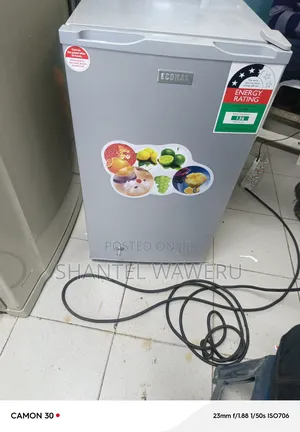 One Door Grey Fridge