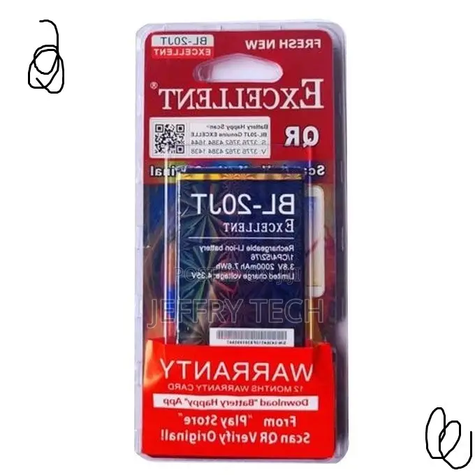 Excellent Mobile Phone Battery for Techno F1 Bl-20jt