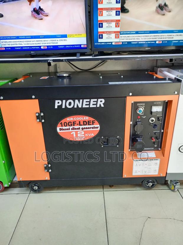 Pioneer 12kva 10gf-Ldef Silent Automatic Diesel Generator - main view
