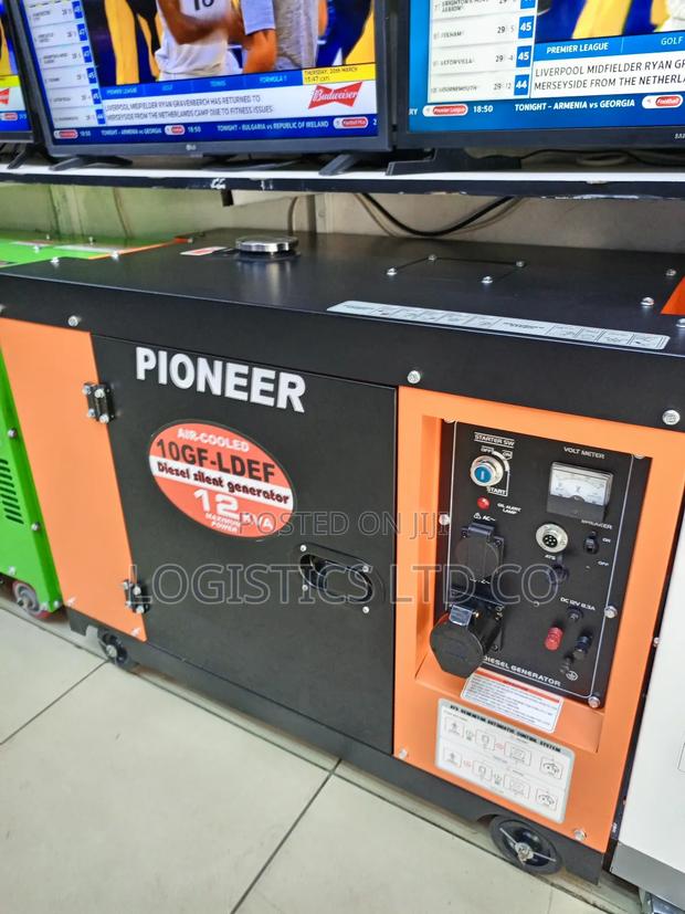 Pioneer 12kva 10gf-Ldef Silent Automatic Diesel Generator - thumbnail 2
