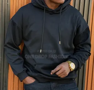 White/Black Hoodie
