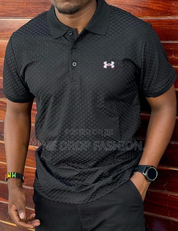 H-Brand Polo T-Shirts Black/White - main view