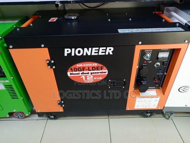 Pioneer 12kva Air-Cooled Silent Automatic Diesel Generator - main view