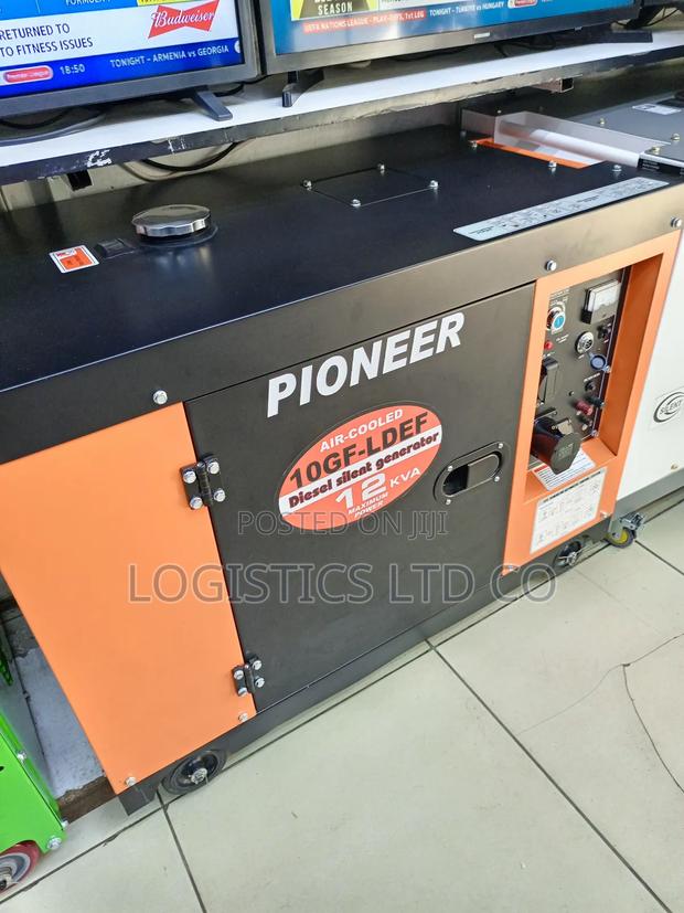 Pioneer 12kva Air-Cooled Silent Automatic Diesel Generator - thumbnail 2