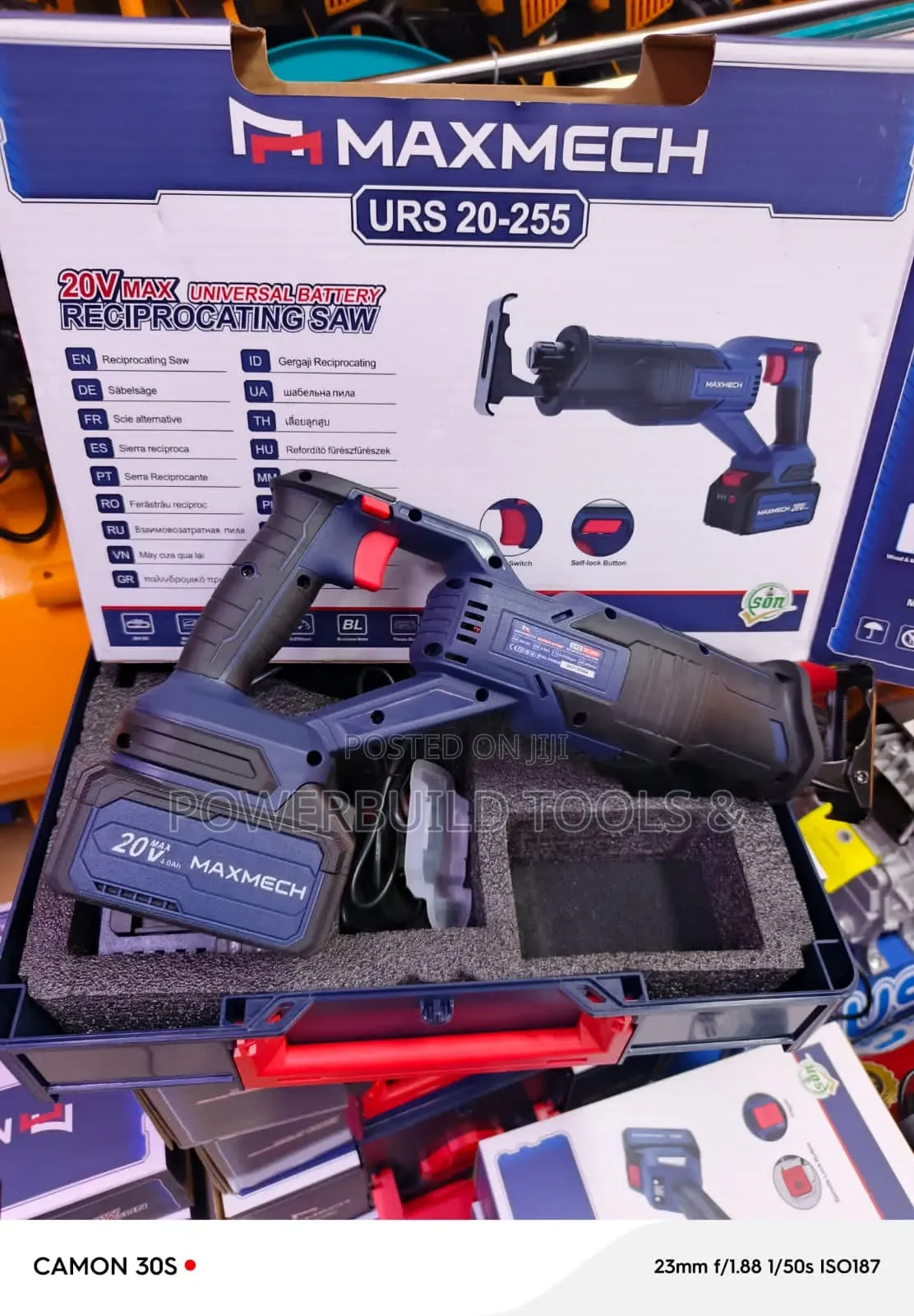 Cordless Reciprocating Saw Rechargeable 20v
