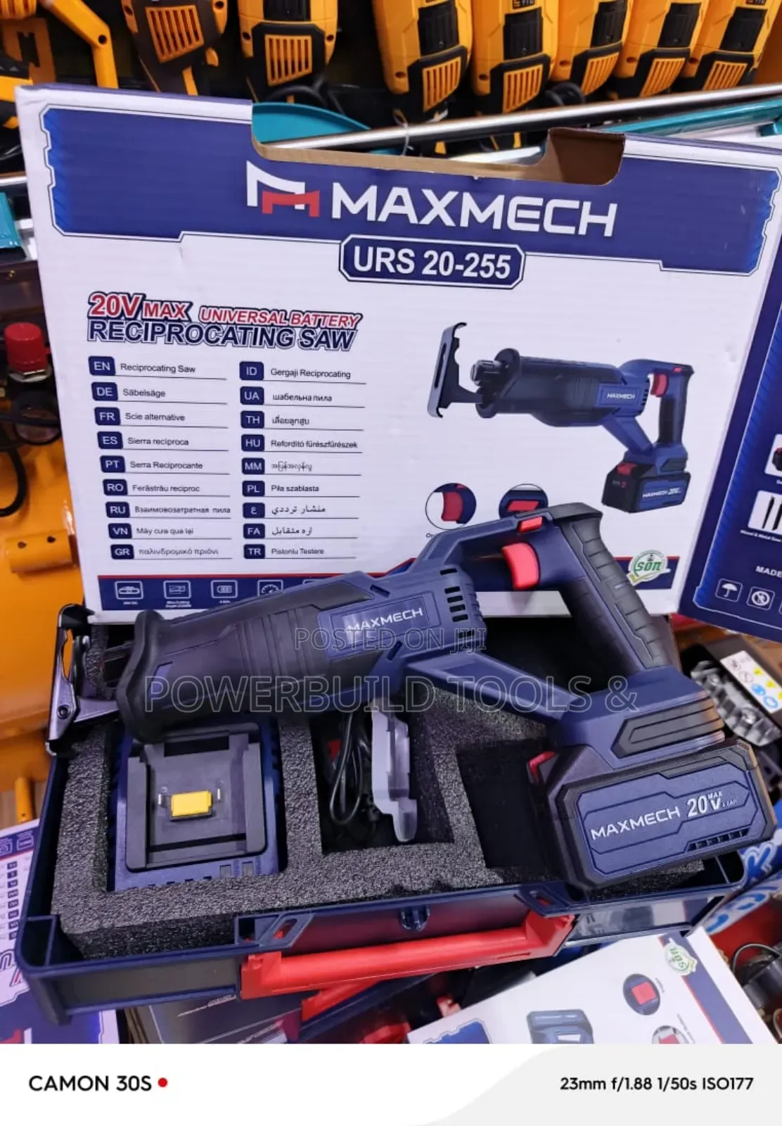 Cordless Reciprocating Saw Rechargeable 20v