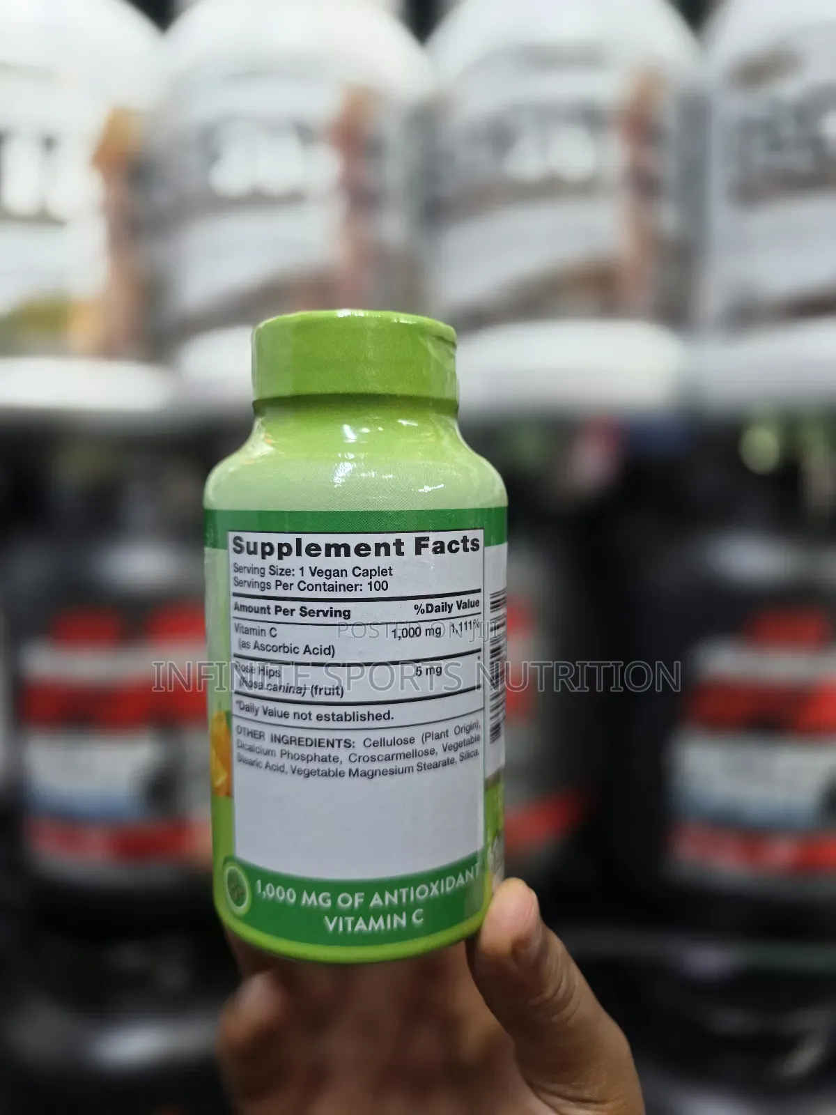 Vitamin C 1000mg Plus Wide Rose Hips 100 Caplets