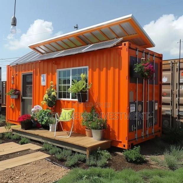 Modern Shipping Container House- Tiny Living - main view