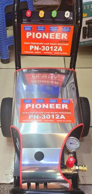 Pioneer High Pressure/Carwash Machine 4400psi