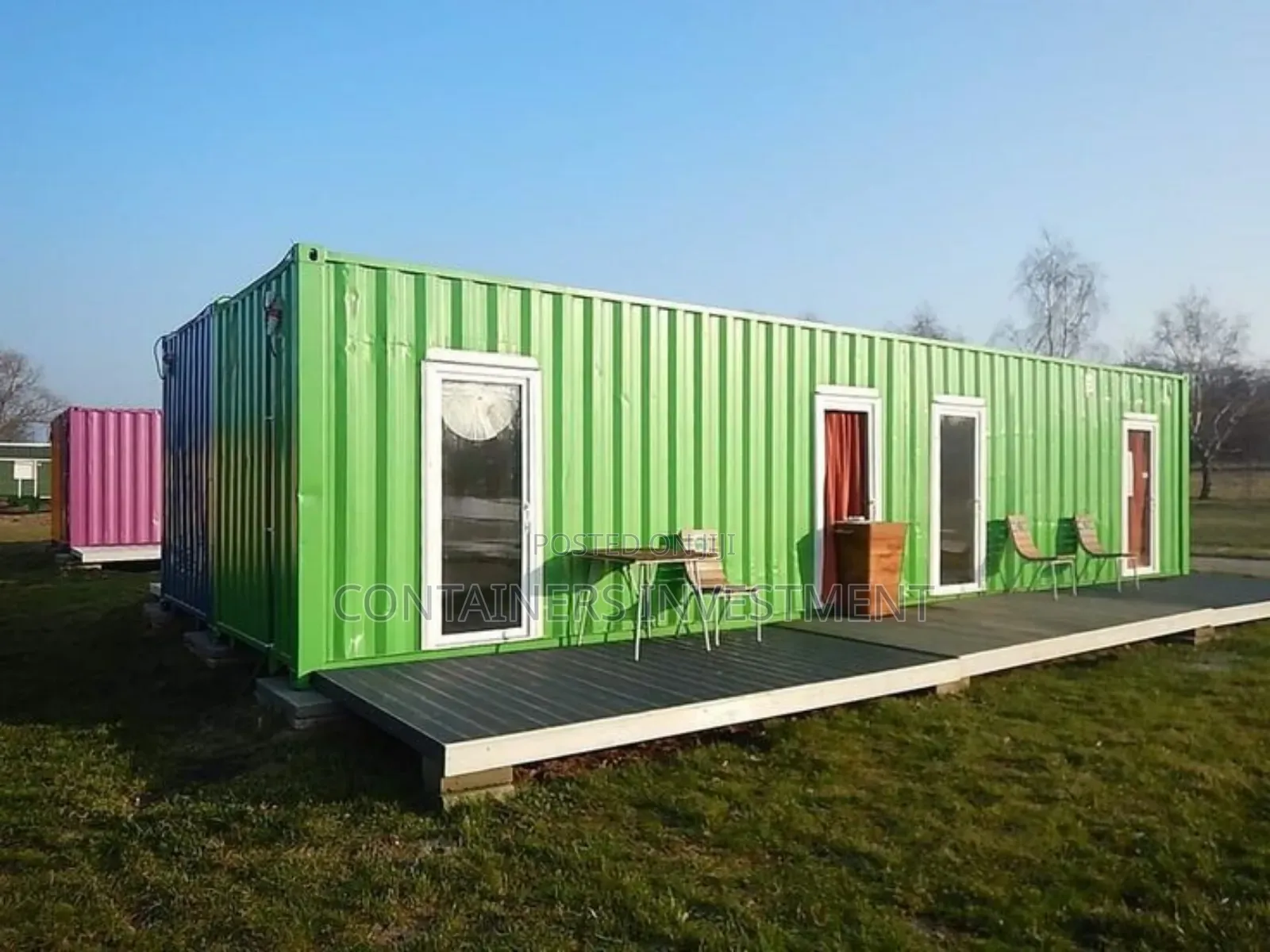 40ft Container Office- Shipping Container Office Reveal.