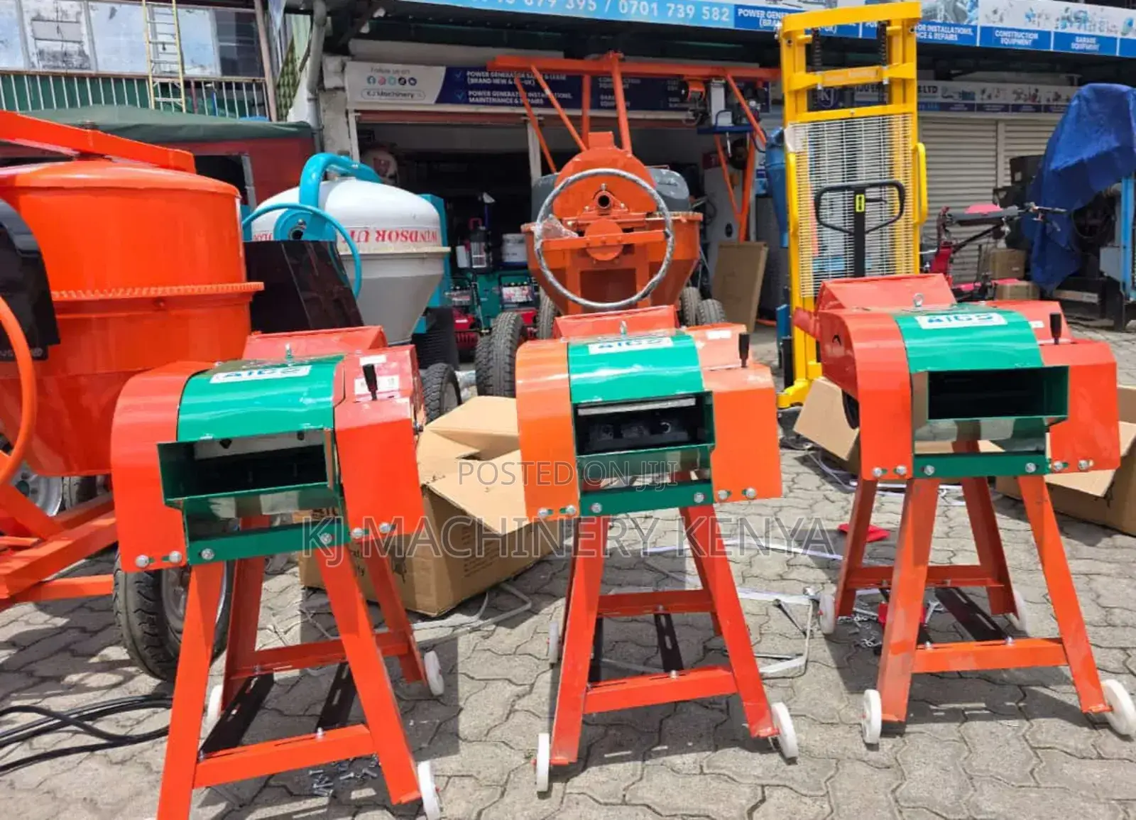 High Speed Feed Chopper Machine