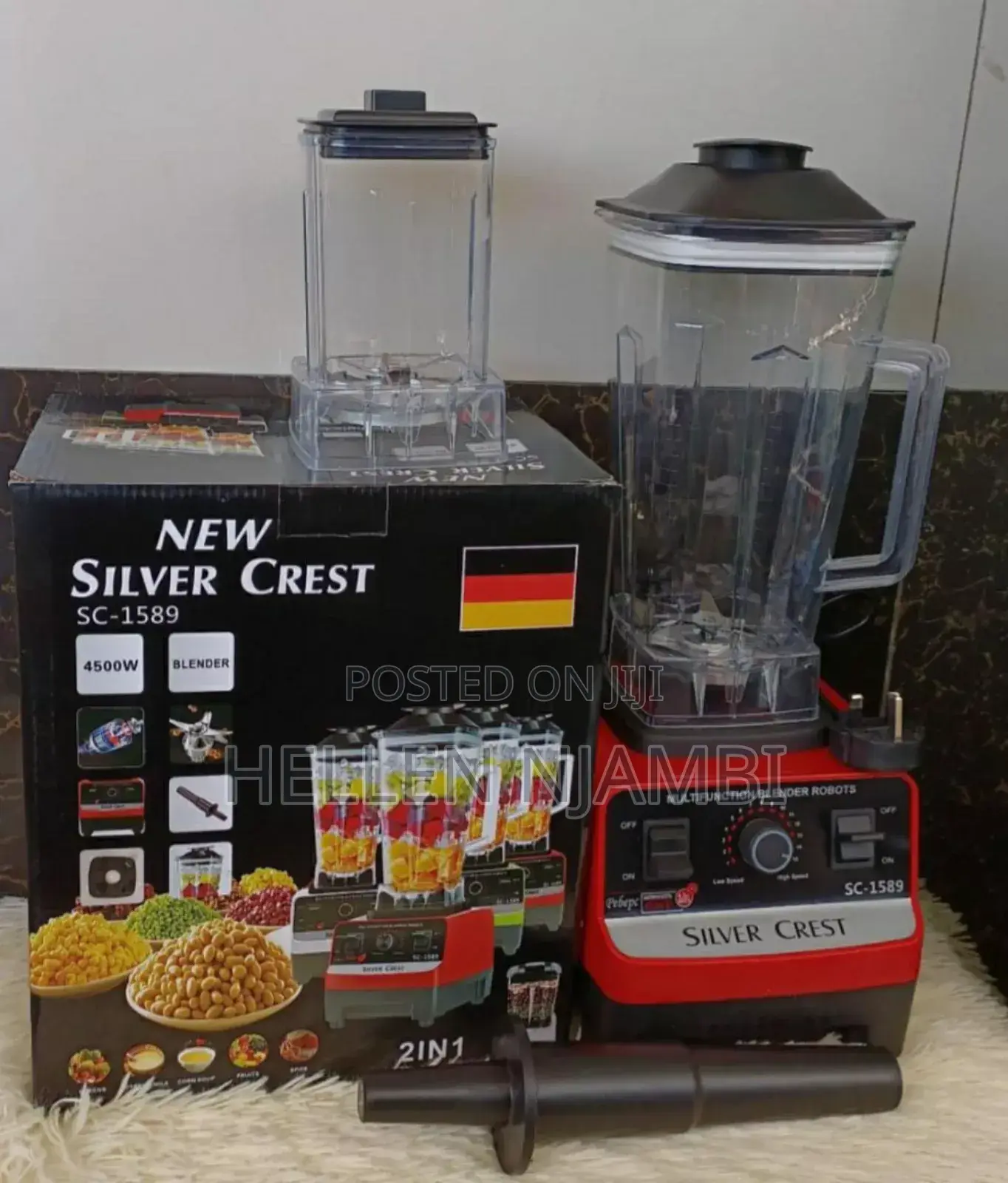 2in1 Silver Krest Blender