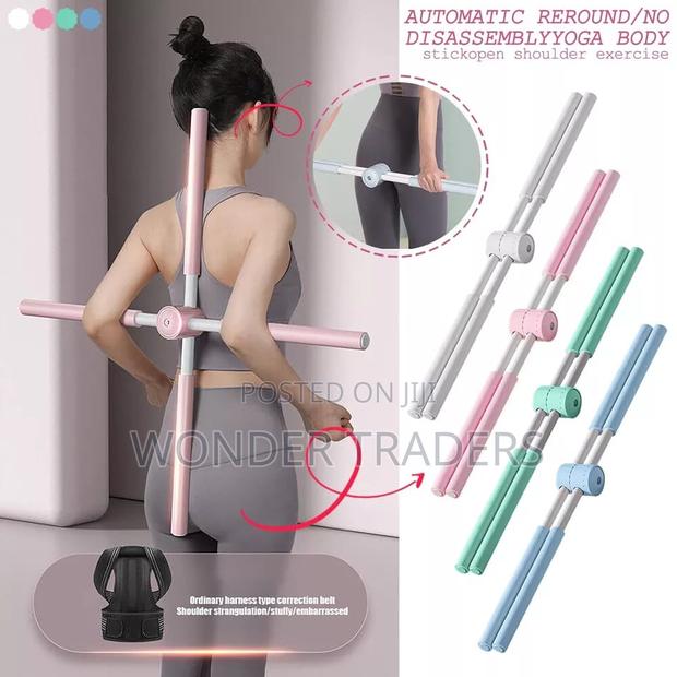 Back Corrector Rod Grey,Pink,Green,Blue Available.