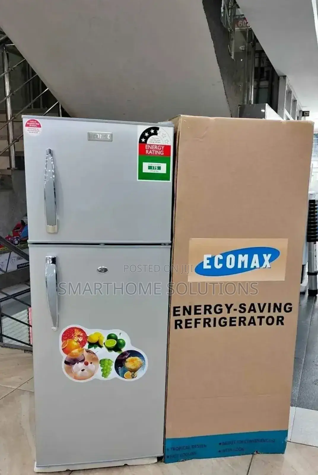 Fridge,Ecomax 138 Litres Double Door Refrigerator
