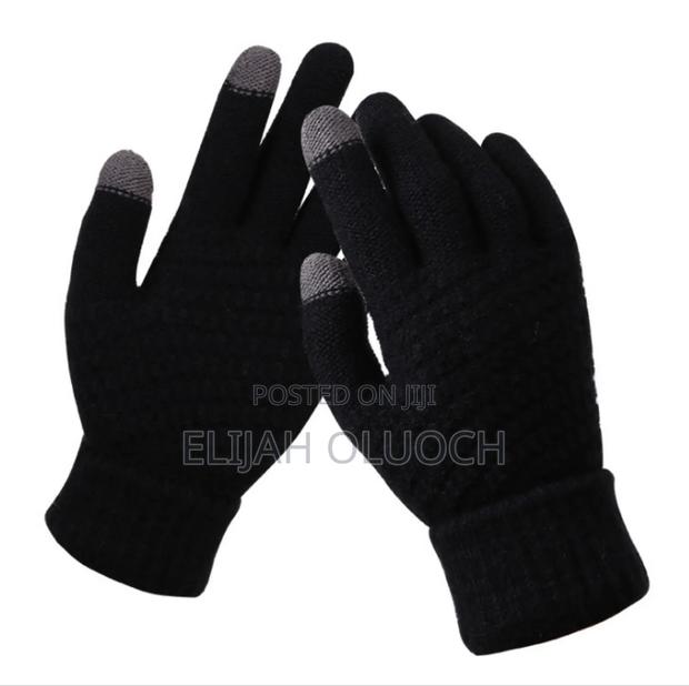 Touchscreen Gloves Winter Woolen Hand Mittens Winter Cold. - thumbnail 5