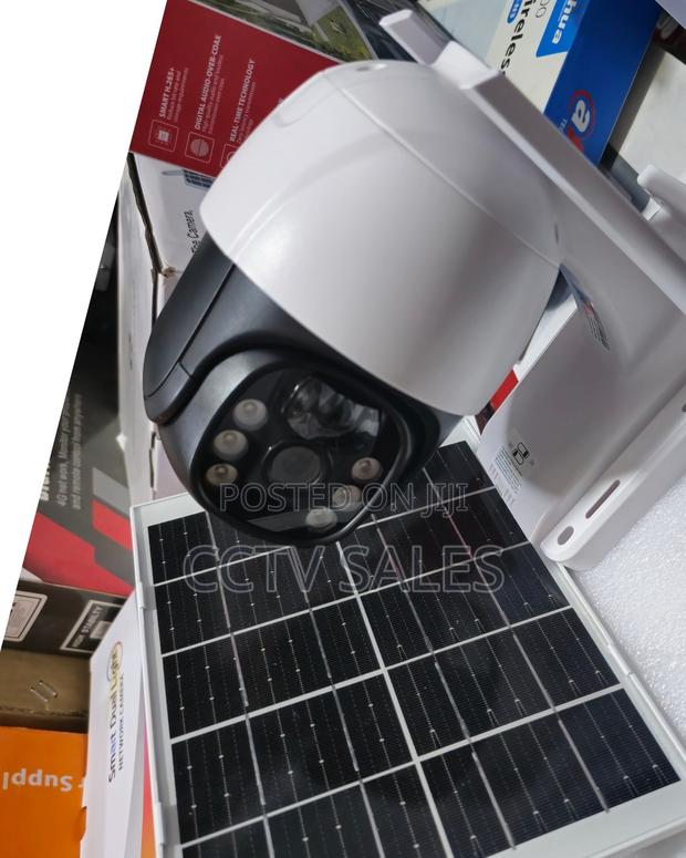 Solar Powered Security CCTV Cam 4g Sim Card Slot 