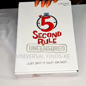 5 Second Rule Uncensored Card Game ^Spit It Out or Not