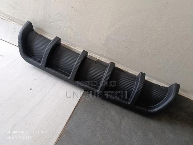 Universal Carbon Fiber Rear Diffuser -Sporty Look