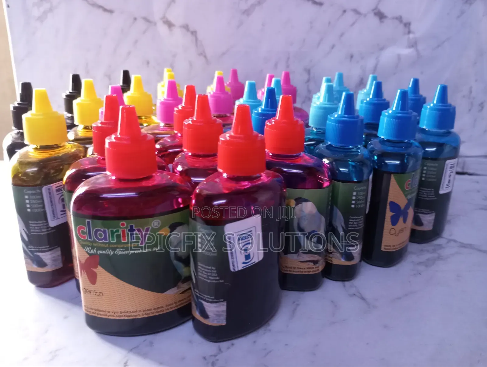 6 Color Epson Inks for 6 Color Printers Available