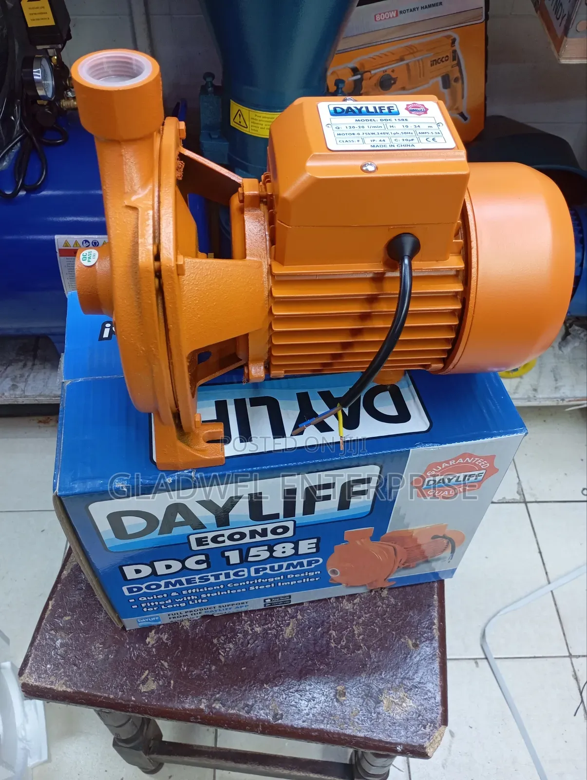 Original Dayliff 1hp Booster Pump /Service Pump