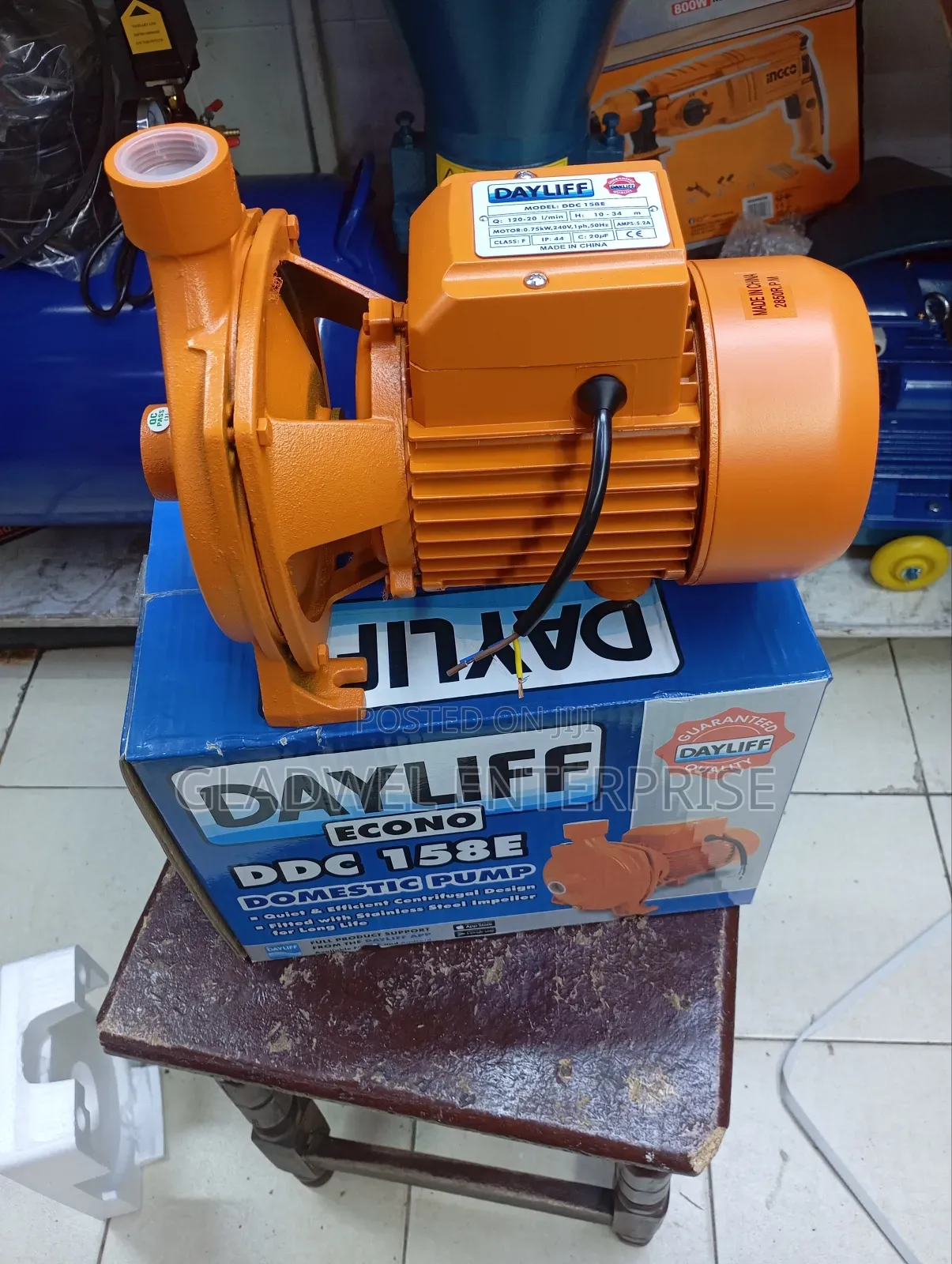 Approved and Preferred Quality 1hp Dayliff Booster Pump