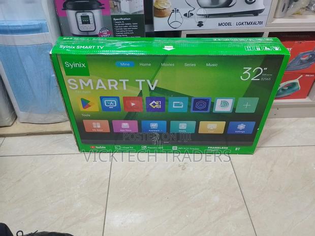 Tv! Syinix 32s65 Smart Tv Fullhd S65 Series Frameless Tv