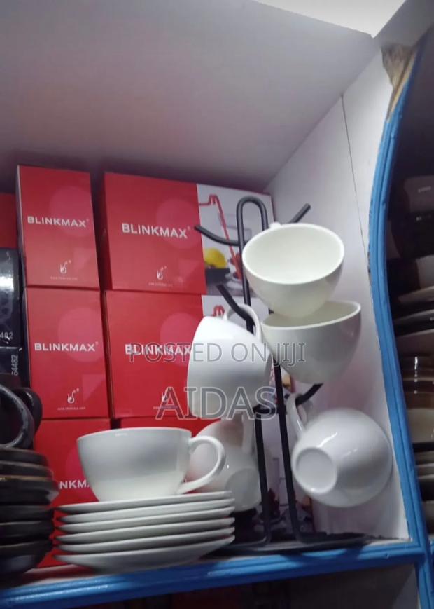 Capuccino/Coffee Cups Set 6 PCS + 6 Saucer Cups