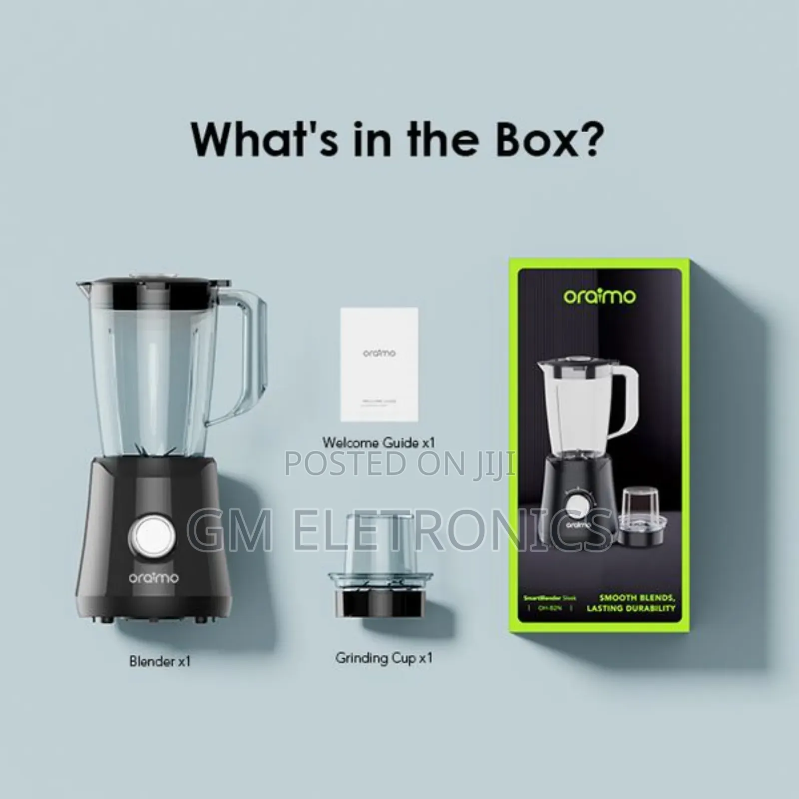 Oraimo Smartblender Sleek 1.5l 2 Speeds Blender.