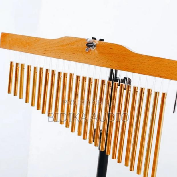 Quality Premium Golden Bar Chimes - main view