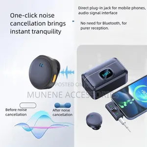 Wireless Dual Microphone With Usb C Receiver Charge Case