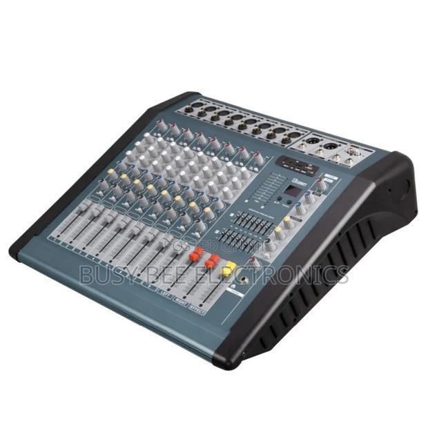 Max-800 Ya 8 Channel Audio Mixer With Amplifier - main view