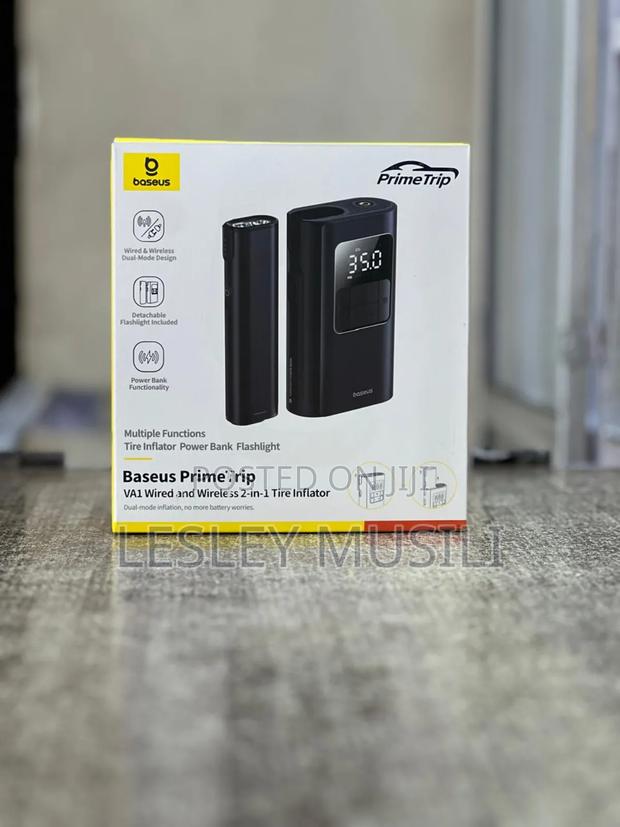 Baseus Primetrip 'Wired and Wireless 2-in-1 Tire Inflator