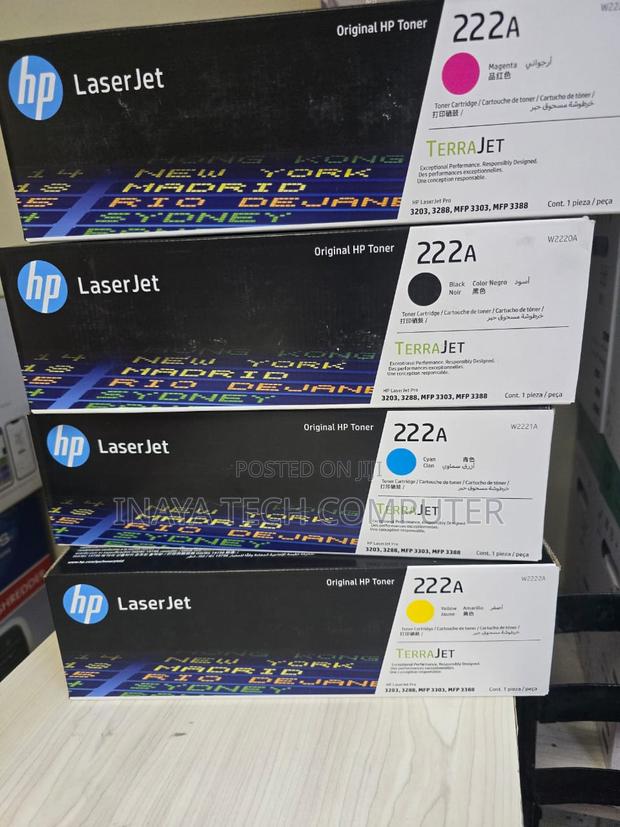 Hp 222a Color Original Laserjet Toner Cartridge
