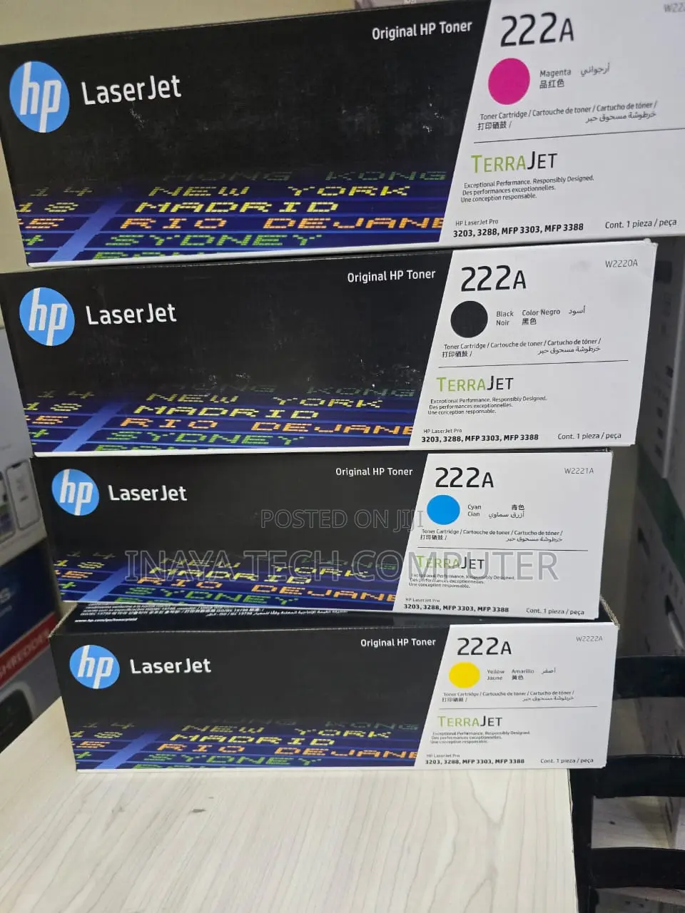 Hp 222a Color Original Laserjet Toner Cartridge
