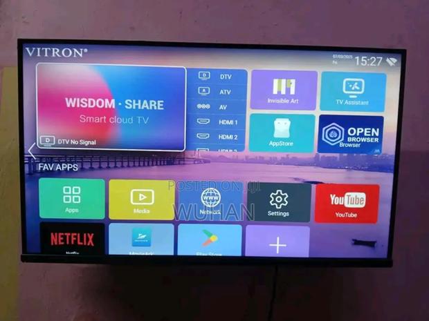 Vitron 32 Inch Smart Frameless Tv Bluetooth,Wifi