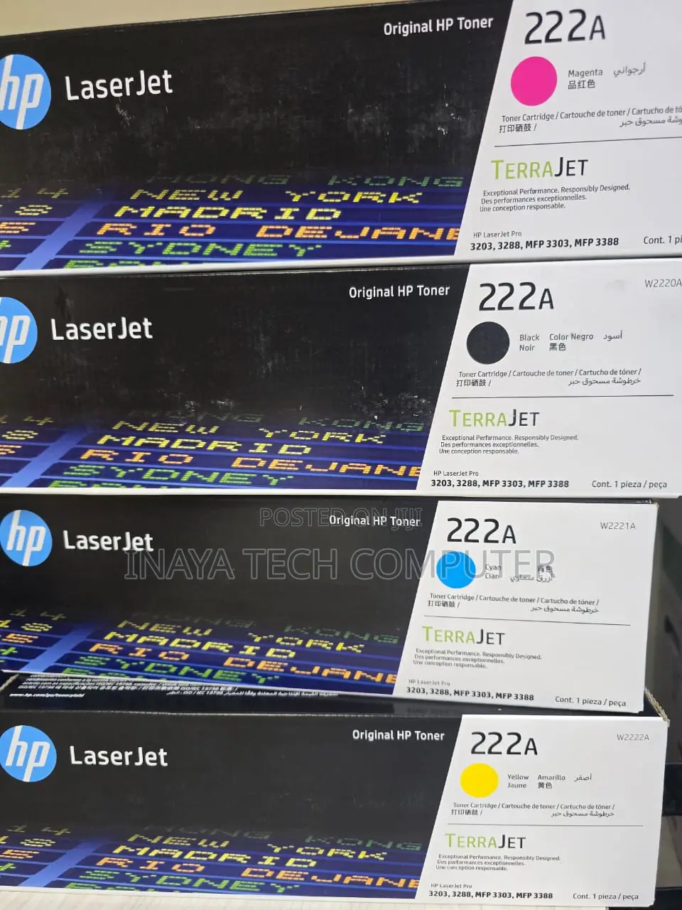 Hp 222a Black Laserjet Toner Cartridge