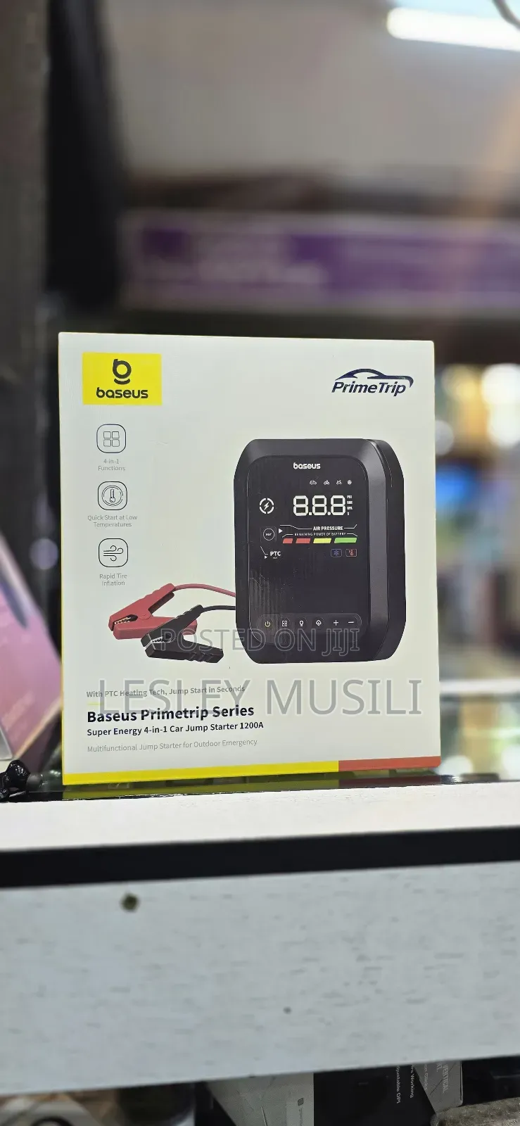 Baseus Primetrip Series
 4-in-1 Car Jump Starter 1200a