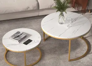 Coffee Tables:Modern Nesting Office Home Coffee Table Round