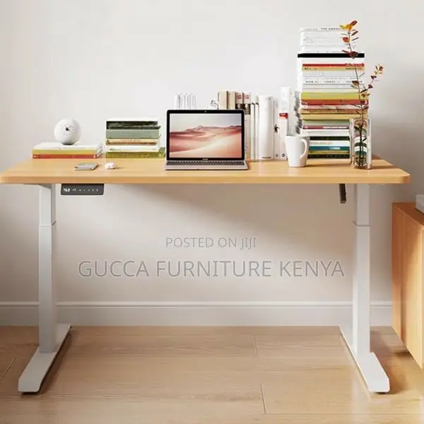 Office Tables: Electric 120cm Moves Up and Down Office Desk