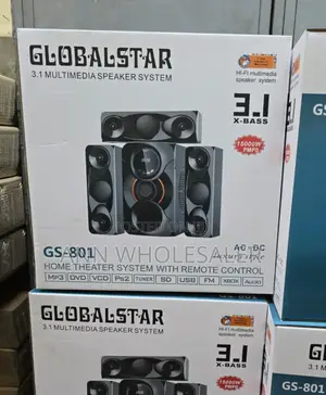 Good Working 3.1ch Globalstar Home Theater System S/4