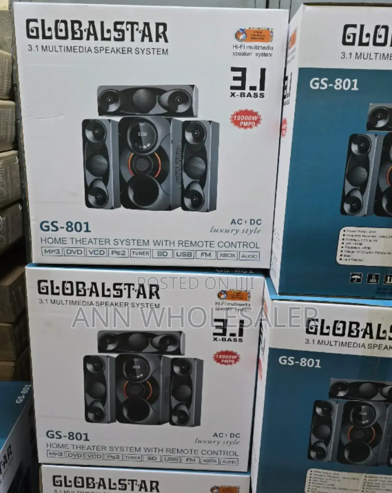 New Arrival 3.1 Xbass Globalstar Woofer