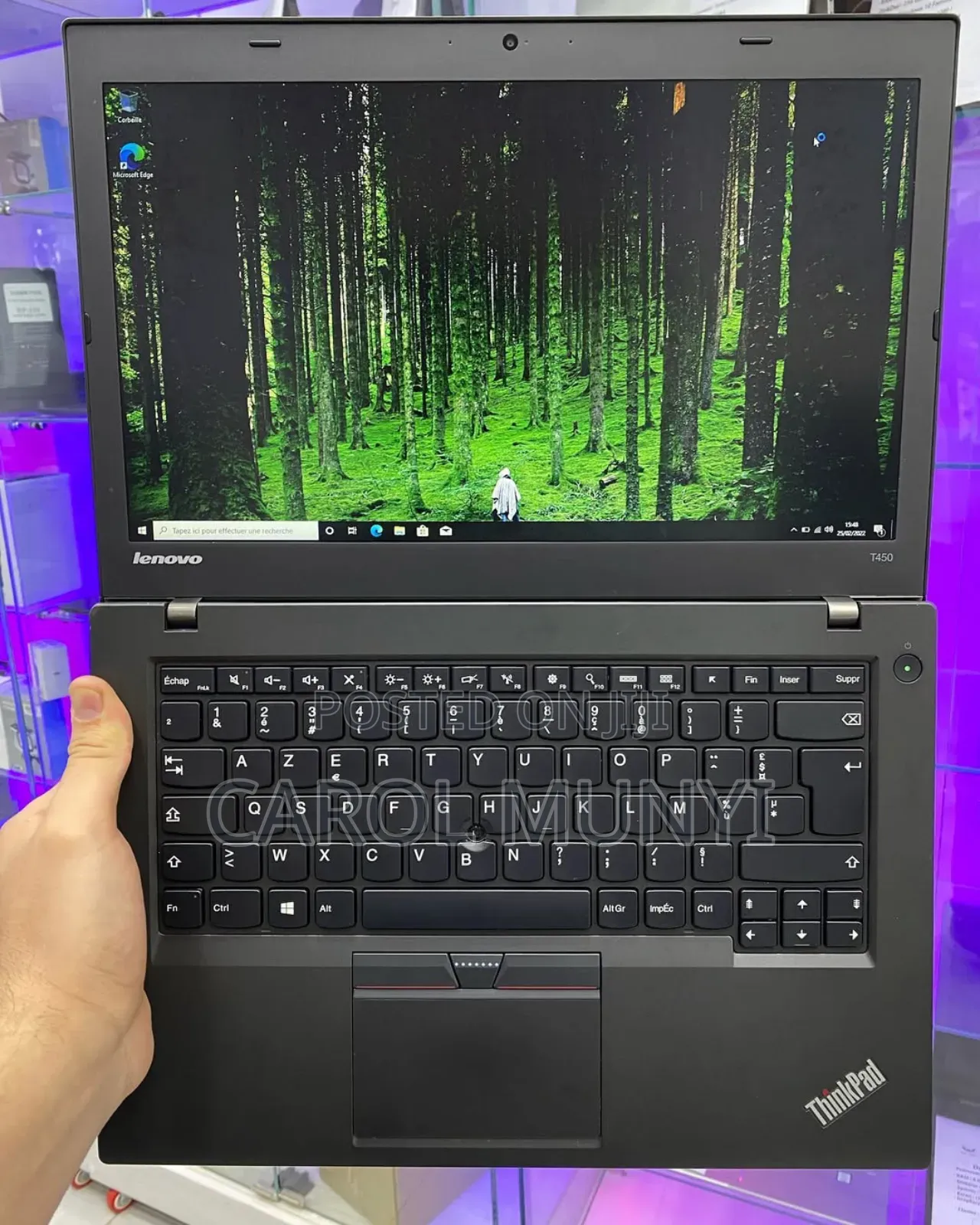 New Laptop Lenovo ThinkPad T450 8GB Intel Core I5 HDD 500GB