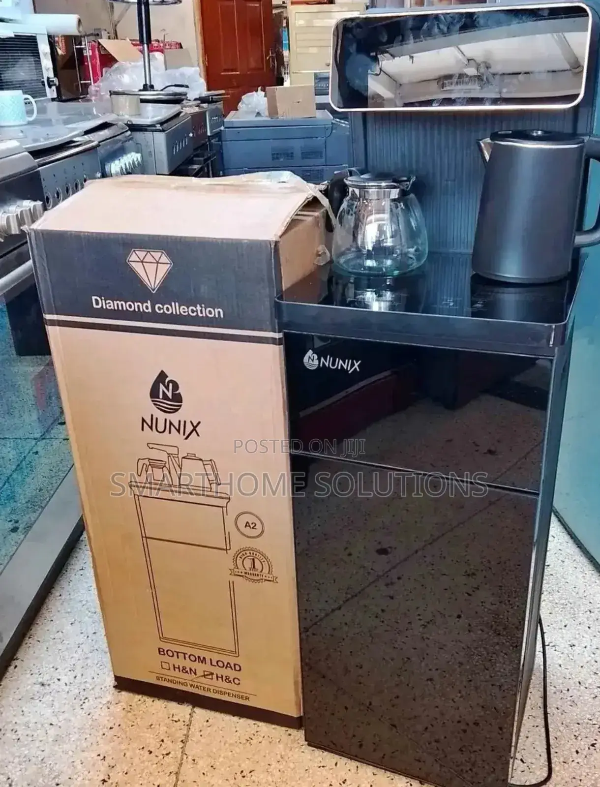 New Model Nunix A2c Hot, Cold Bottom Water Dispenser W2