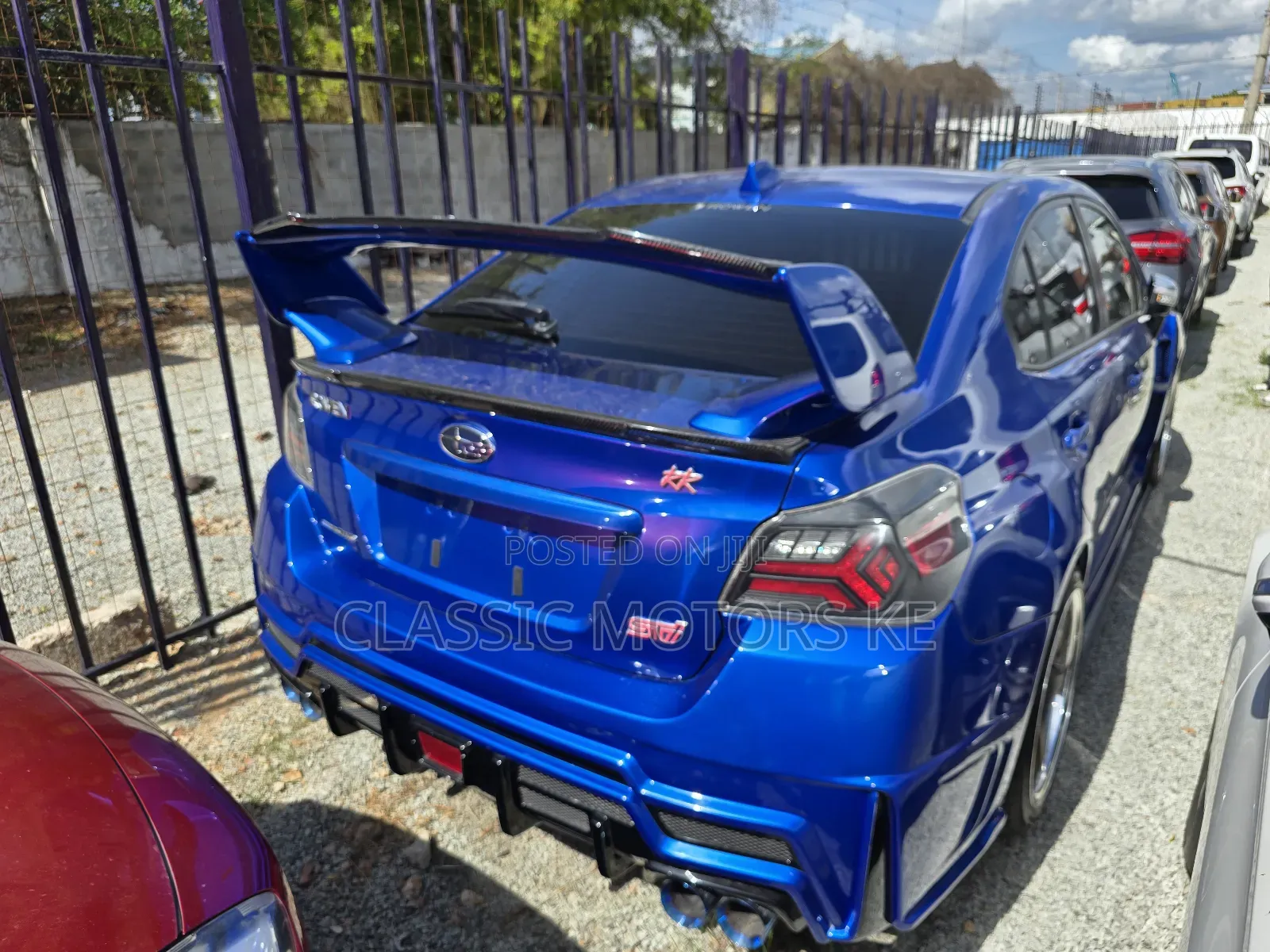 Subaru WRX STI 2017 Blue
