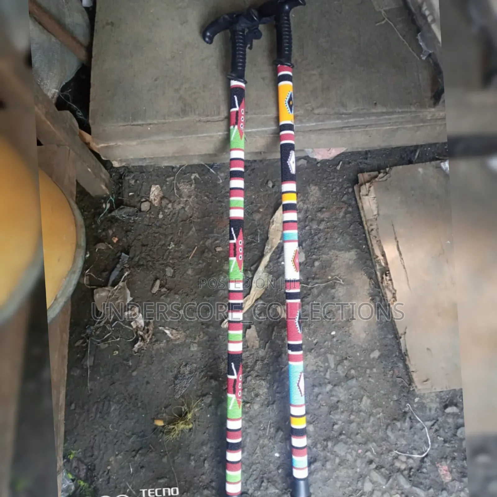 Beaded Walking Stick for Men
